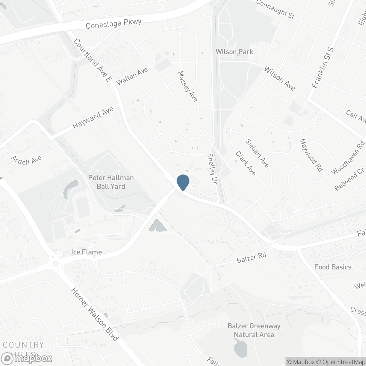 1100 COURTLAND Avenue E Unit# 407, Kitchener, Ontario N2C 2H9